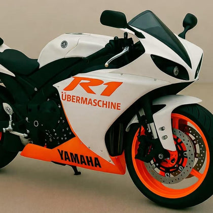 2012-2014 Yamaha YZF-R1 Neon Orange Fairing Kit