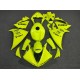 2009-2011 Yamaha YZF-R1 Neon Yellow Fairing Kit