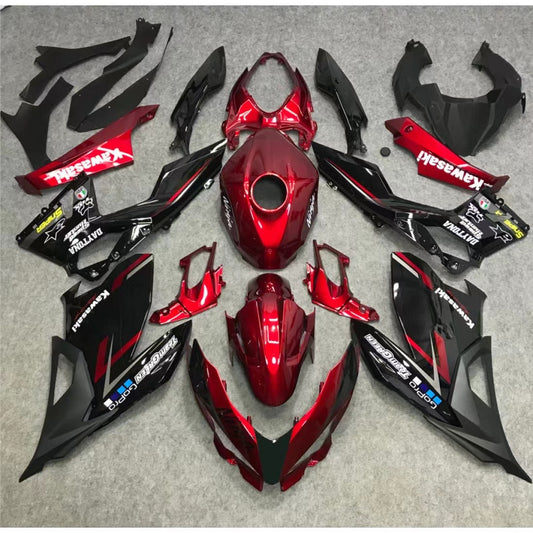 2017-2023 Kawasaki Ninja 400 Candy Red Fairing Kit