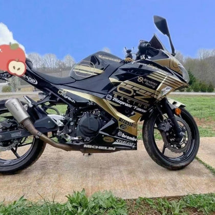 2017-2023 Kawasaki Ninja 400 Gold Fairing Kit