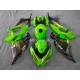 2017-2023 Kawasaki Ninja 400 Green Fairing Kit