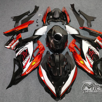 2017-2023 Kawasaki Ninja 400 Orange Gold Fairing Kit