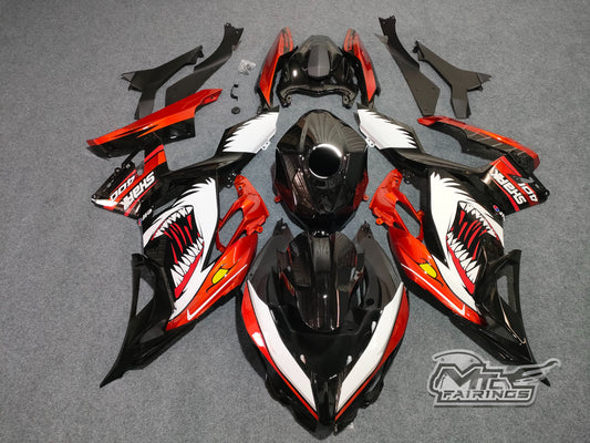 2017-2023 Kawasaki Ninja 400 Orange Gold Fairing Kit