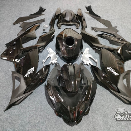 2017-2023 Kawasaki Ninja 400 Pearl Black Fairing Kit