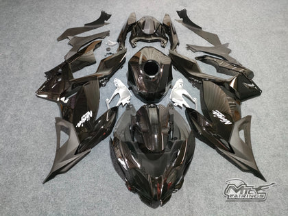 2017-2023 Kawasaki Ninja 400 Pearl Black Fairing Kit