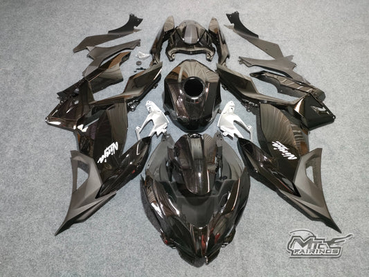 2017-2023 Kawasaki Ninja 400 Pearl Black Fairing Kit