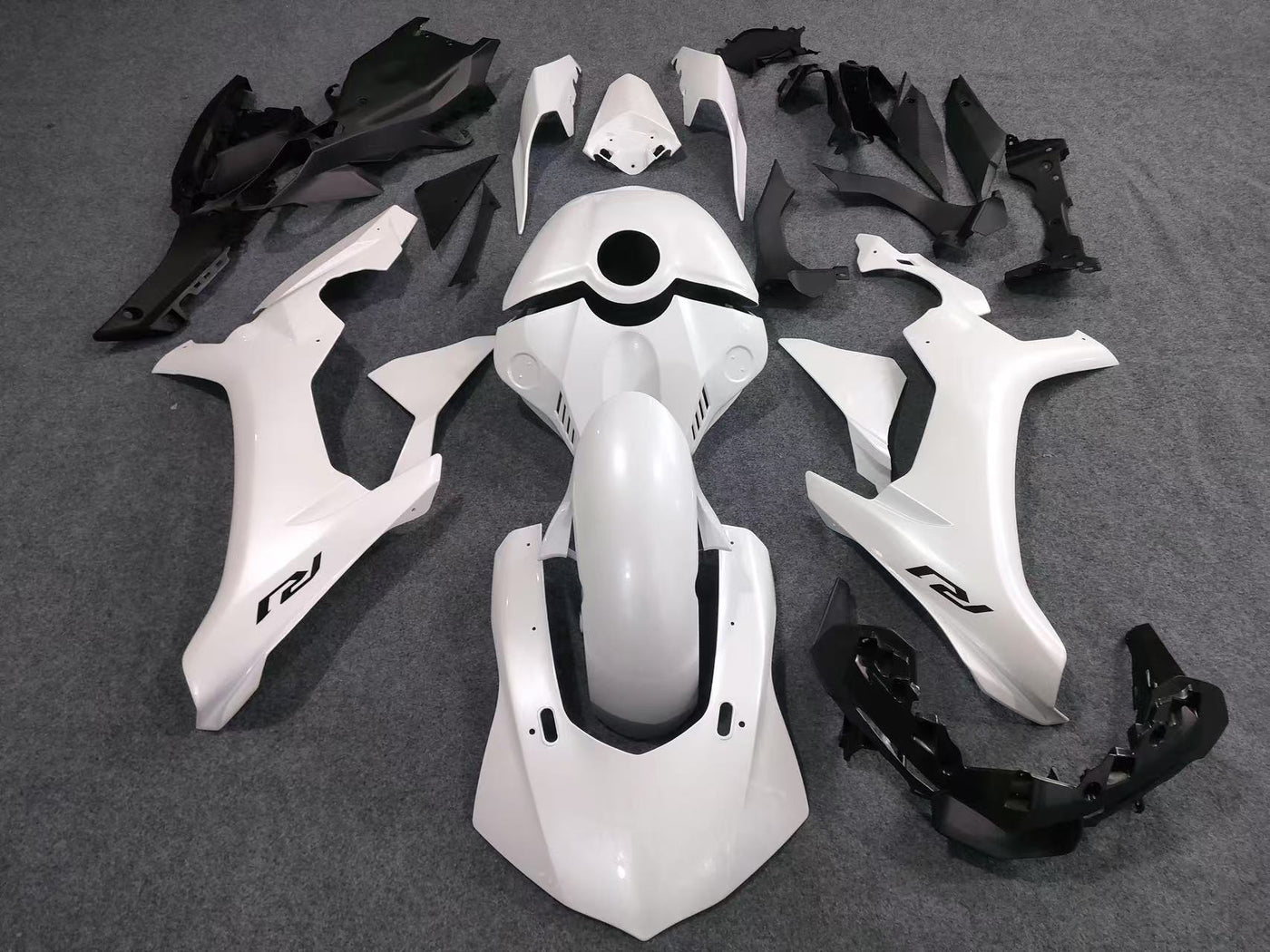 2015-2019 Yamaha YZF-R1 Pearl White Fairing Kit