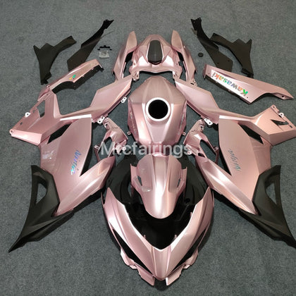 2017-2023 Kawasaki Ninja 400 Rose Gold Fairing Kit