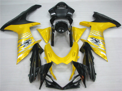 2011-2022 Suzuki GSX-R600 Yellow 750 Fairing Kit