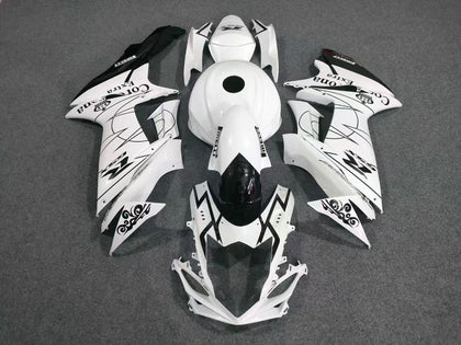 2011-2022 Suzuki GSX-R600 White 750 Fairing Kit