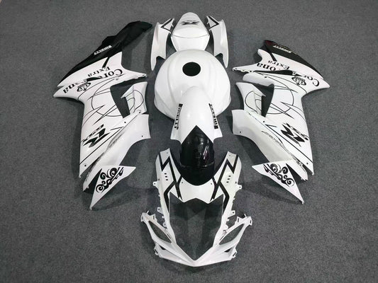 2011-2022 Suzuki GSX-R600 White 750 Fairing Kit